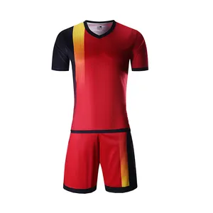 Custom Roze Voetbal Jersey, Goedkope China Man Sportkleding, Sublimatie Print Heren Voetbal Uniform