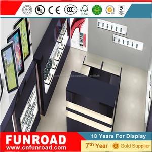 Funroad módulo de pared mostrador góndola mesa y exhibidor de la exposición para tienda informática y celular - Product Image 2