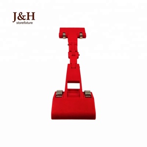 J & H Storefixture <span class=keywords><strong>prix</strong></span> d'usine coloré Double face en plastique <span class=keywords><strong>prix</strong></span> étiquette affichage Pop Clip pour supermarché publicité - Product Image 6