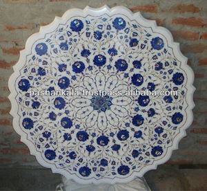 ท็อปโต๊ะหินอ่อนลายลาพิซ ลาซูลี, ท็อปโต๊ะหินแข็ง - Product Image 1