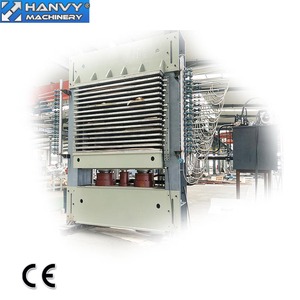 Tự động 800ton Phim phải đối mặt Melamine Ván Ép cán máy 15-20/25 lớp CE giấy chứng nhận - Product Image 4