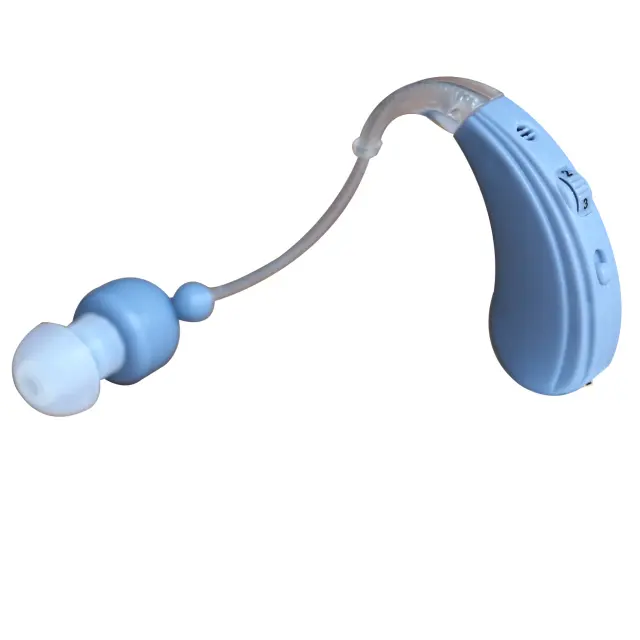 Blue appearance hearing aid mobile USB charging hearing aid