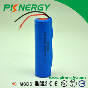 Recargable 18650 <span class=keywords><strong>3</strong></span>.7 V batería de iones de li 2200 mah para portátil bluetooth altavoz - Product Image 1