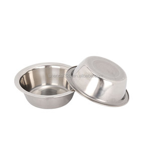 En fer forgé sur mesure pour animaux de compagnie avec deux bols en acier inoxydable - Product Image 3