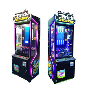 New Arcade Coin Vận Hành Phong Cách Sang Trọng Vui Vẻ Đống Lên Trò Chơi Redemption Machine