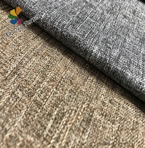 Chine fournisseur d'or 100% polyester nante lin naturel tissu - Product Image 5