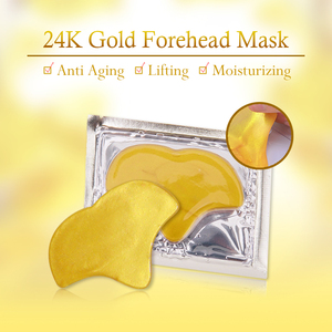 <span class=keywords><strong>Mascarilla</strong></span> Facial Natural para el cuidado <span class=keywords><strong>de</strong></span> la piel, máscara <span class=keywords><strong>de</strong></span> realce brillante con Gel dorado <span class=keywords><strong>de</strong></span> 24k para la frente, cosmética, superventas - Product Image 2