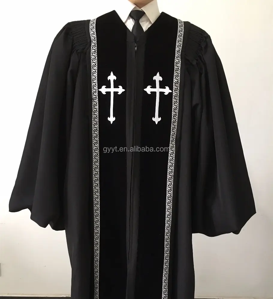 Prodotti unici 2017 alibaba chiese fornitura all'ingrosso christian religioso clergy robes