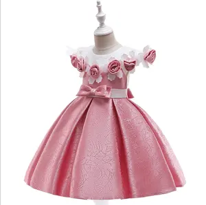 high quality Baby dress for birthday cute baby princess dress