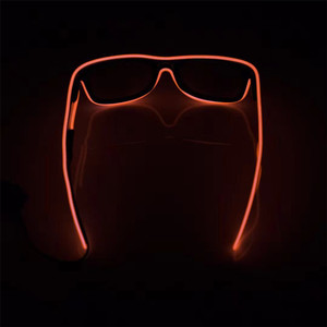 GFLAI China proveedores Favor fiesta gafas personalizadas App Control Led gafas de sol de plástico para <span class=keywords><strong>el</strong></span> concierto de fiesta - Product Image 2