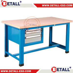 Yeni Metal ahşap tezgah çalışma masası atölye için - Product Image 3