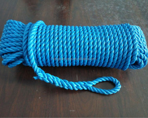 <span class=keywords><strong>Cuerda</strong></span> PP trenzada azul de alta calidad de 6mm 8mm 10mm - Product Image 2