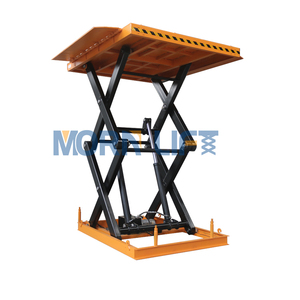 Tijera hidráulica plataforma elevadora 1 año de garantía y 1Ton peso altillos para venta - Product Image 1