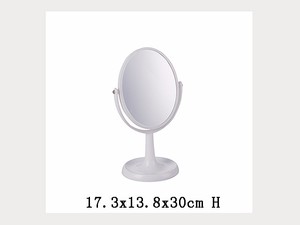 Rotatable Design Rectangle Plastic Desktop Make Up Mirror - Product Image 6
