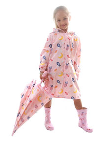 รองเท้าบูทยางกันฝนสำหรับเด็กลายสับปะรดเชอร์รี่รองเท้าบูทยางเวลลิงตันกันน้ำน่ารักสำหรับเด็ก - Product Image 4