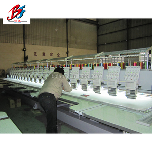 9 agujas <span class=keywords><strong>20</strong></span> <span class=keywords><strong>cabezas</strong></span> feliz plana 920 <span class=keywords><strong>tajima</strong></span> máquina de bordado de china para la venta - Product Image 3