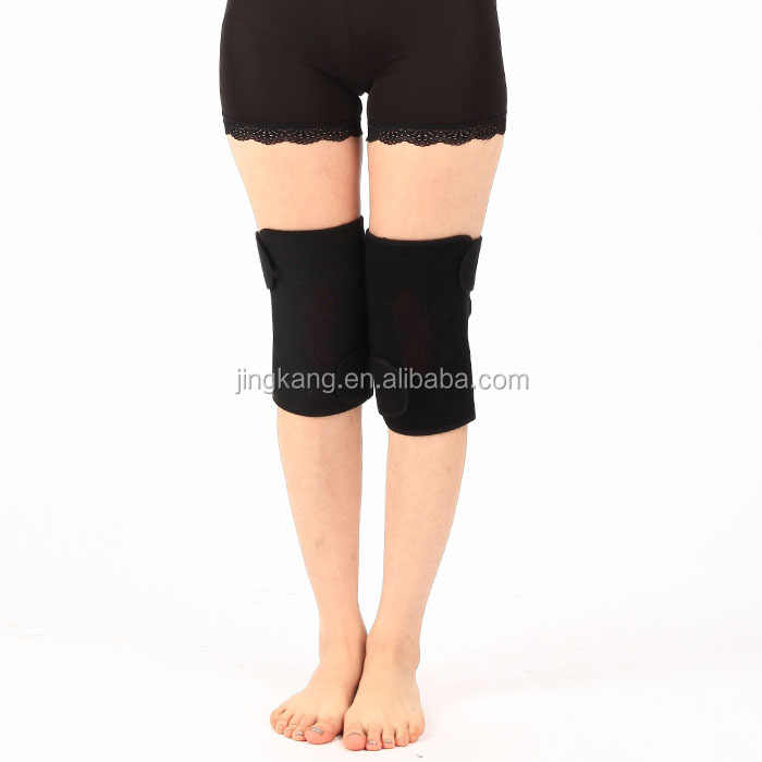 Medical Orthopedic Magnetic Therapy Thermal Knee Pad Heating Tourmaline Knee Pads for Arthritis