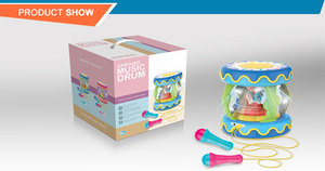 Gros bébé jouet musical <span class=keywords><strong>tambour</strong></span> avec microphone - Product Image 2