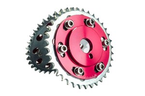 NEGOZIO di PQY-SCIVOLO CAM GEAR <span class=keywords><strong>PULLEY</strong></span> per niss *** 200SX 240SX S13 S14 S15 SILVIA SR20 SR20DET ROSSO PQY6534R - Product Image 2