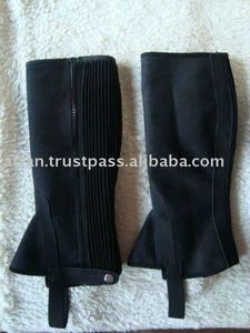 Demi-chaps en daim anglais Hal pour femmes pour ensembles et accessoires équestres - Product Image 2