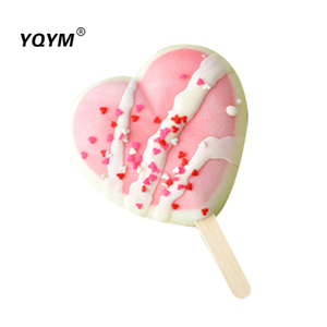 Khuôn Kem Hình Trái Tim Tự Làm Khuôn Silicon <span class=keywords><strong>Ice</strong></span> Cube Khay Popsicle Silicone Khuôn - Product Image 6