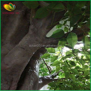 Barato decorativo interior al por mayor árbol de higuera artificial planta bonsai Ficus benjamina árbol en Guangzhou - Product Image 2