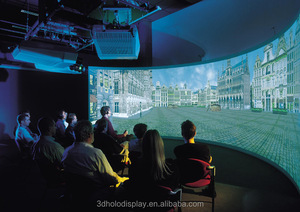 180/360度较大弯曲飞行模拟投影屏幕 - Product Image 5