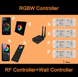 Sunrich Sr-2818witr Pengontrol Led Wifi, Pengontrol Rf dan Pengontrol Dinding Kaca