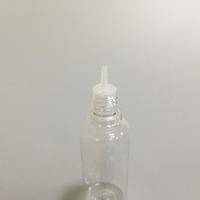 Flacons compte-gouttes en plastique PET de 20 ml avec verrouillage inviolable et braille, flacons en plastique personnalisés, flacon compte-gouttes pour liquides PET