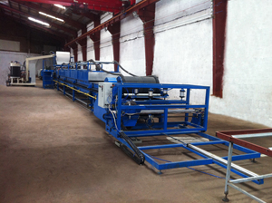 Polyurethane bánh sandwich panel tạo bọt sản xuất dòng máy - Product Image 6