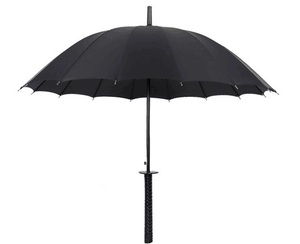 Samurai espada mango <span class=keywords><strong>Katana</strong></span> paraguas promoción 8K/16K/24K samurái japonés espada Paraguas sol lluvia mango largo <span class=keywords><strong>Katana</strong></span> paraguas - Product Image 3
