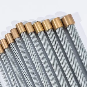 3.35 mm galvanized armoured power cable steel wire strand