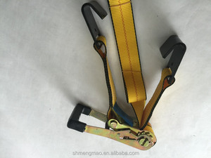 10 m 5 t arrebatar cargo correa plana con ganchos y ojos para el transporte - Product Image 6