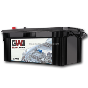 แบตเตอรี่รถบรรทุกสำหรับงานหนัก 195G51/180Ah 12V MF ไฮบริด แบบ Deep Cycle แบตเตอรี่ยานยนต์ ราคาแบตเตอรี่รถยนต์ - Product Image 4