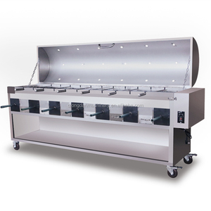 Barbecue au gaz rotatif, grill d'extérieur avec briques, équipement pour BBQ de cochon rôti, <span class=keywords><strong>meilleur</strong></span> prix - Product Image 6