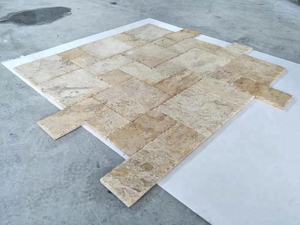 Precios Económicos en Piedra para Pisos de Patio Exteriores, Azulejo Natural Cortado a Medida, Tradicional Antiacido CN;HEN DSB001 Diseño Gráfico Marrón <span class=keywords><strong>CARIA</strong></span> - Product Image 6