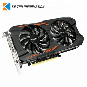 Carte graphique de jeu pour ordinateur de bureau GIGABYTE <span class=keywords><strong>GTX</strong></span> 1050Ti Windforce <span class=keywords><strong>OC</strong></span> 4G GDDR5 d'occasion - Product Image 3