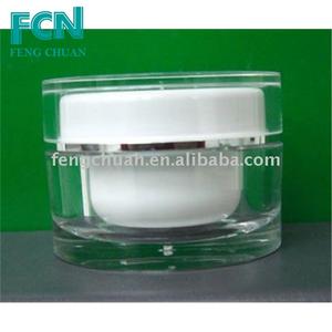 <b>Plastic</b> Acrylic Cream <b>Jar</b> Skincare <b>Jar</b> 15g 20g 30g 50g 100g - Product Image 1