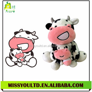 Peluche personalizado de vaca lechera, fabricante chino, OEM - Product Image 2