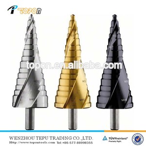 OEM Tươi Sáng, titan, đen kết thúc hss bước drill bit (thẳng/spiral flute) - Product Image 2