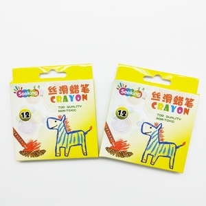 Set di pastelli a <span class=keywords><strong>cera</strong></span> mini box pack 6 colori 8.8cm fornitore della cina - Product Image 3