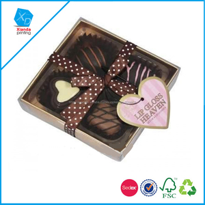En forma de corazón de cartón de papel las nuevas tiendas impresión eliminación de logotipo personalizado hechos a mano - Product Image 4