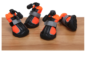 Lovoyager Waterproof Nylon Neoprene Reflective <strong>Dog</strong> <strong>Boots</strong> Comfortable Pet Shoes <strong>Dog</strong> <strong>Boots</strong> Waterproof