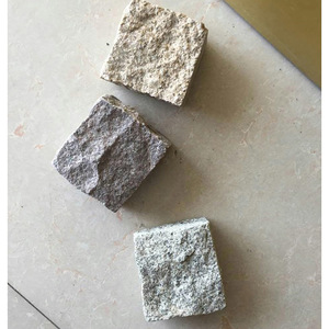 Granito cinza <span class=keywords><strong>654</strong></span> todas as pedras de cobble de divisão naturais - Product Image 3