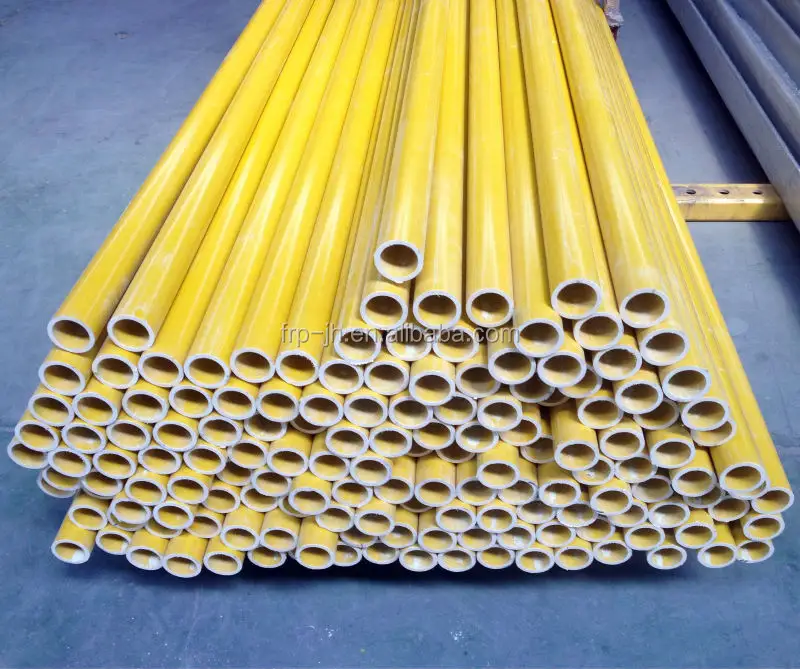 JH930 high strength glass fibre reinforced plastic round frp / grp pipe / tube