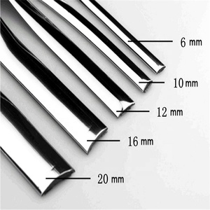 25mm Chrome bên cửa đúc TRIM thân xe cạnh dải phụ kiện bên ngoài với chức năng bảo vệ - Product Image 5