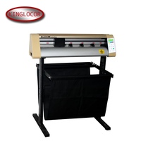 Máquina de corte de vinilo portátil, cortador de Plotter A4 de contorno, 730mm