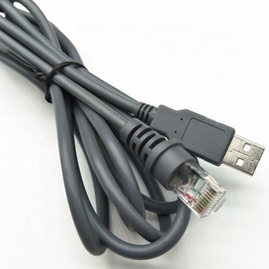 Cable de escáner USB a RJ50, pistola de escaneo de código de barras láser, Cable de datos, Cable de pistola de escaneo - Product Image 1