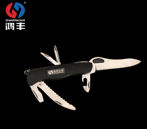 มีดพับอเนกประสงค์พร้อมใบมีดสแตนเลสดีไซน์สวิสปรับแต่งได้ - Product Image 5