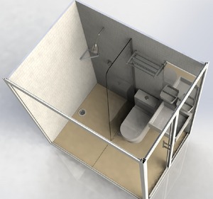 2018 Chine fournir portable salle <span class=keywords><strong>de</strong></span> bain verre <span class=keywords><strong>cabine</strong></span> <span class=keywords><strong>de</strong></span> <span class=keywords><strong>douche</strong></span> - Product Image 1